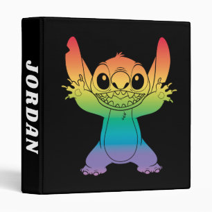 Rainbow Stitch - Colourful Organization Binder