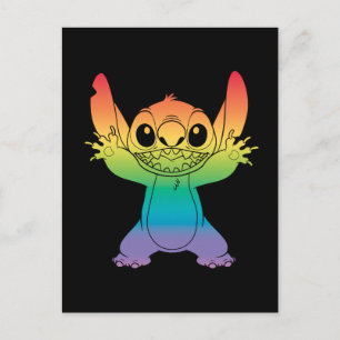 Rainbow Stitch Postcard