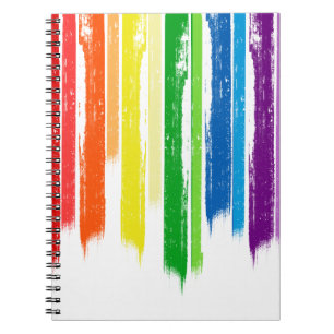 RAINBOW STREAKS -.png Notebook