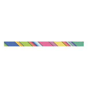 Rainbow Striped Ribbon Grosgrain Ribbon