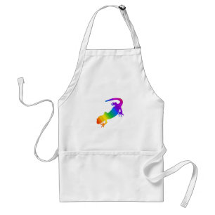 Rainbow Striped Salamander Standard Apron