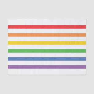 Rainbow Striped Tissue Paper