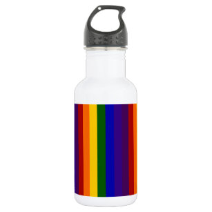 Rainbow Stripes 532 Ml Water Bottle