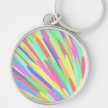 Rainbow Stripes Abstract Design