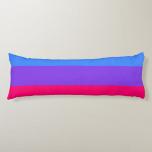 Rainbow Stripes Body Pillow