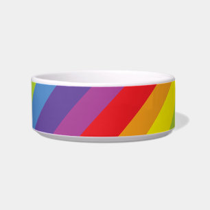 Rainbow Stripes Bowl