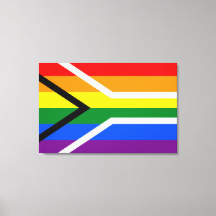 Rainbow Stripes Canvas Print