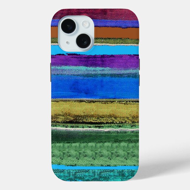 Rainbow stripes Case-Mate iPhone case (Back)