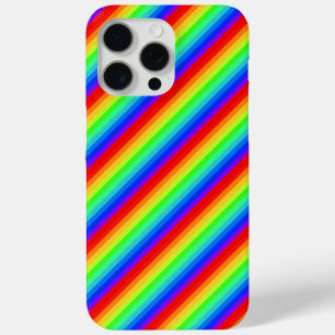 Rainbow Stripes iPhone 15 Pro Max Case