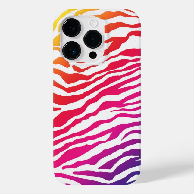 Rainbow Stripes Case-Mate iPhone Case (Back)