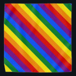 Rainbow Stripes Colourful Bandana For People & Pet<br><div class="desc">Rainbow Stripes Colourful Bandana For People & Pets</div>