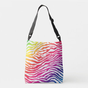 Rainbow Stripes Crossbody Bag