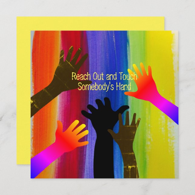 Rainbow Stripes (Hands) (Front/Back)