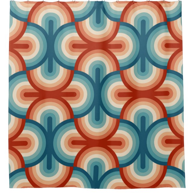 Rainbow stripes illustration pattern (Front)