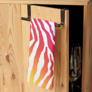 Rainbow Stripes Kitchen Towel