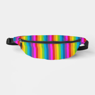Rainbow Stripes Pattern Fanny Pack