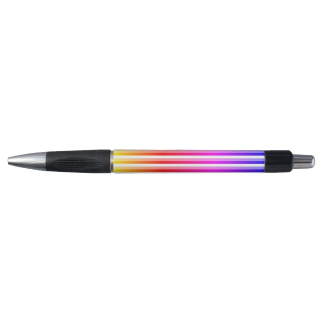 Rainbow Stripes Pen (Front)