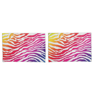 Rainbow Stripes Pillowcase