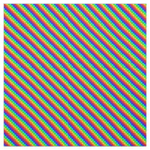Rainbow Stripes - Pima Cotton Fabric