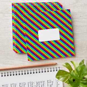 Rainbow Stripes - Square Envelope