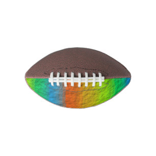 RAINBOW STRIPES TEXTURE FOOTBALL