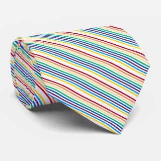 Rainbow Stripes Tie