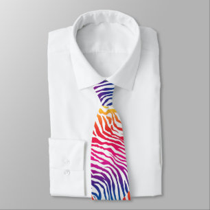 Rainbow Stripes Tie