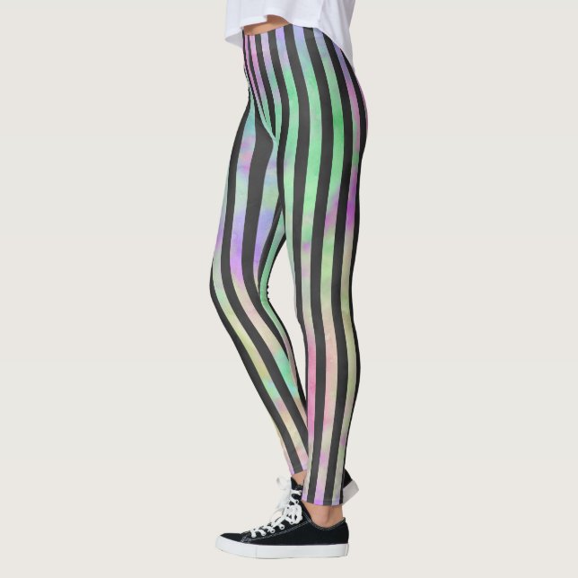 RAINBOW STRIPS LEGGINGS (Left)