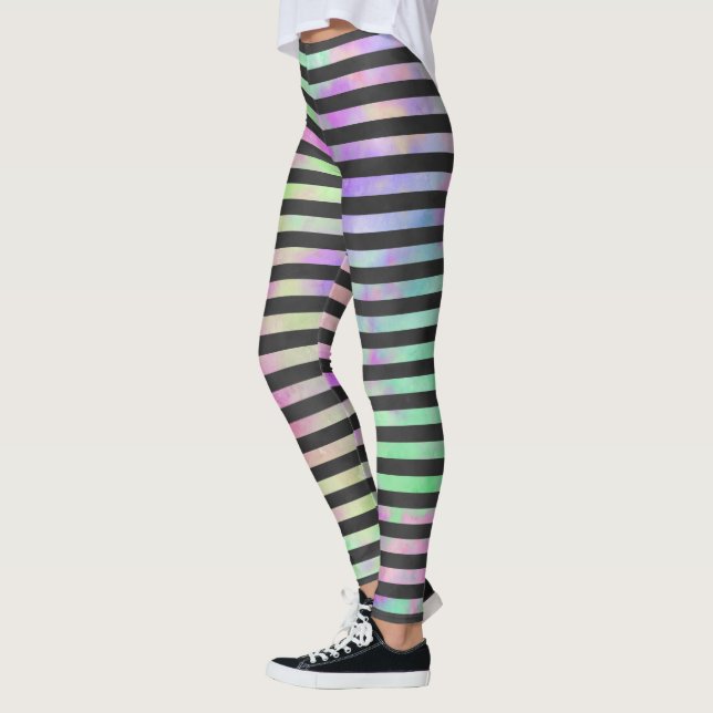 RAINBOW STRIPS LEGGINGS (Left)