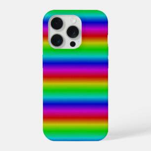 Rainbow Strips - Pattern iPhone 15 Pro Case