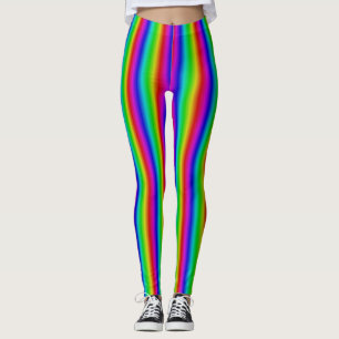 Rainbow Strips - Pattern Leggings