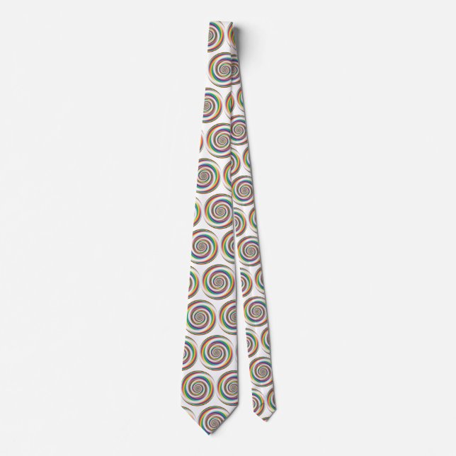 rainbow swatches tie (Front)