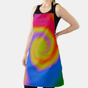 Rainbow Swirl Apron