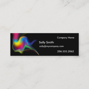 Rainbow Swirl Business Card