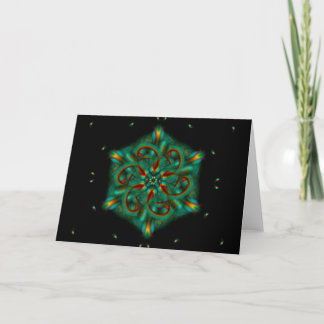 Rainbow Swirl Card