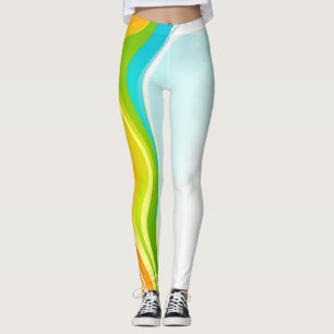Rainbow Swirl Leggings