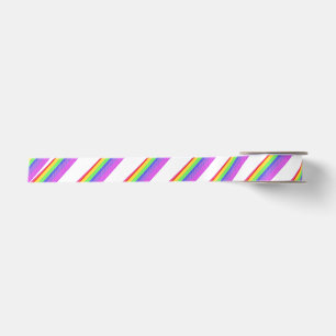 Rainbow Swirl Ribbon Satin Ribbon