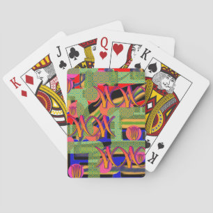 Rainbow Symbols  Playing Cards