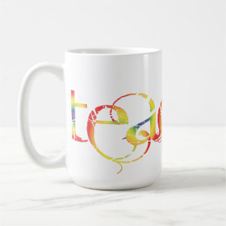 Rainbow Teacher Mug