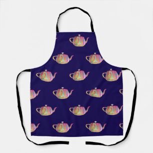 Rainbow Teapot Repeat Housewarming Shower Gift Apron