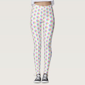 Rainbow teardrops leggings