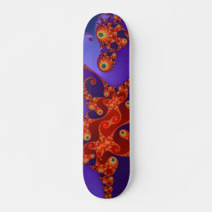 Rainbow Tentacles Skateboard