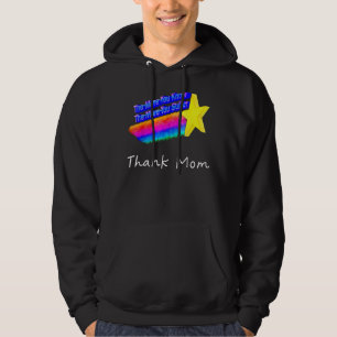 Rainbow The More You Know The More You Suffer Moth Hoodie