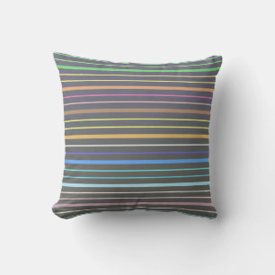 Rainbow Throw Pillow