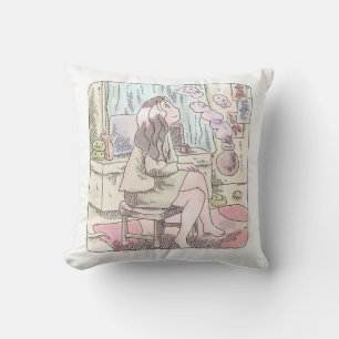 Rainbow Throw Pillow
