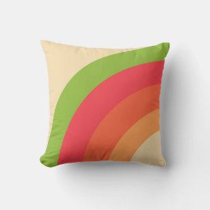 Rainbow Throw Pillow