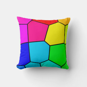 Rainbow Throw Pillow