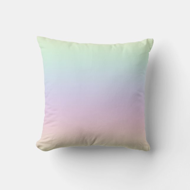 Rainbow Throw Pillow (Front)