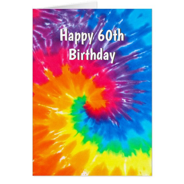 Rainbow Tie Dye 60e anniversaire (Devant)