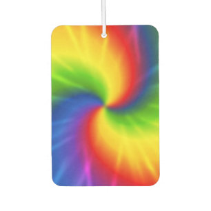 Rainbow Tie-Dye Air Freshener